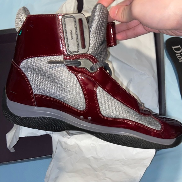 Burgundy Prada’s - Picture 6 of 8